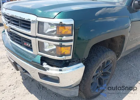 2014 Chevrolet Silverado 1500 2Lt из США, поврежденный, VIN 3GCUKRECXEG509146